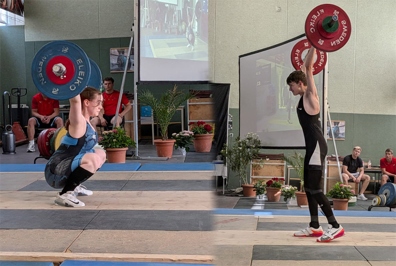 Amy Seidel und Vincent Datschkus bei den IDJM 2026